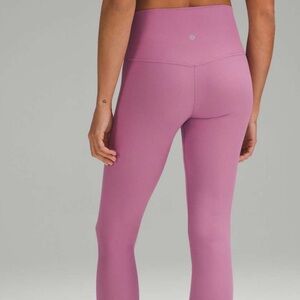 LIKE NEW ❇️Women's dusty pink lululemon ribbed leggings